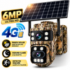 Cameră de Supraveghere Solară 4G – 6MP, Control de pe Telefon, Dual Lens
