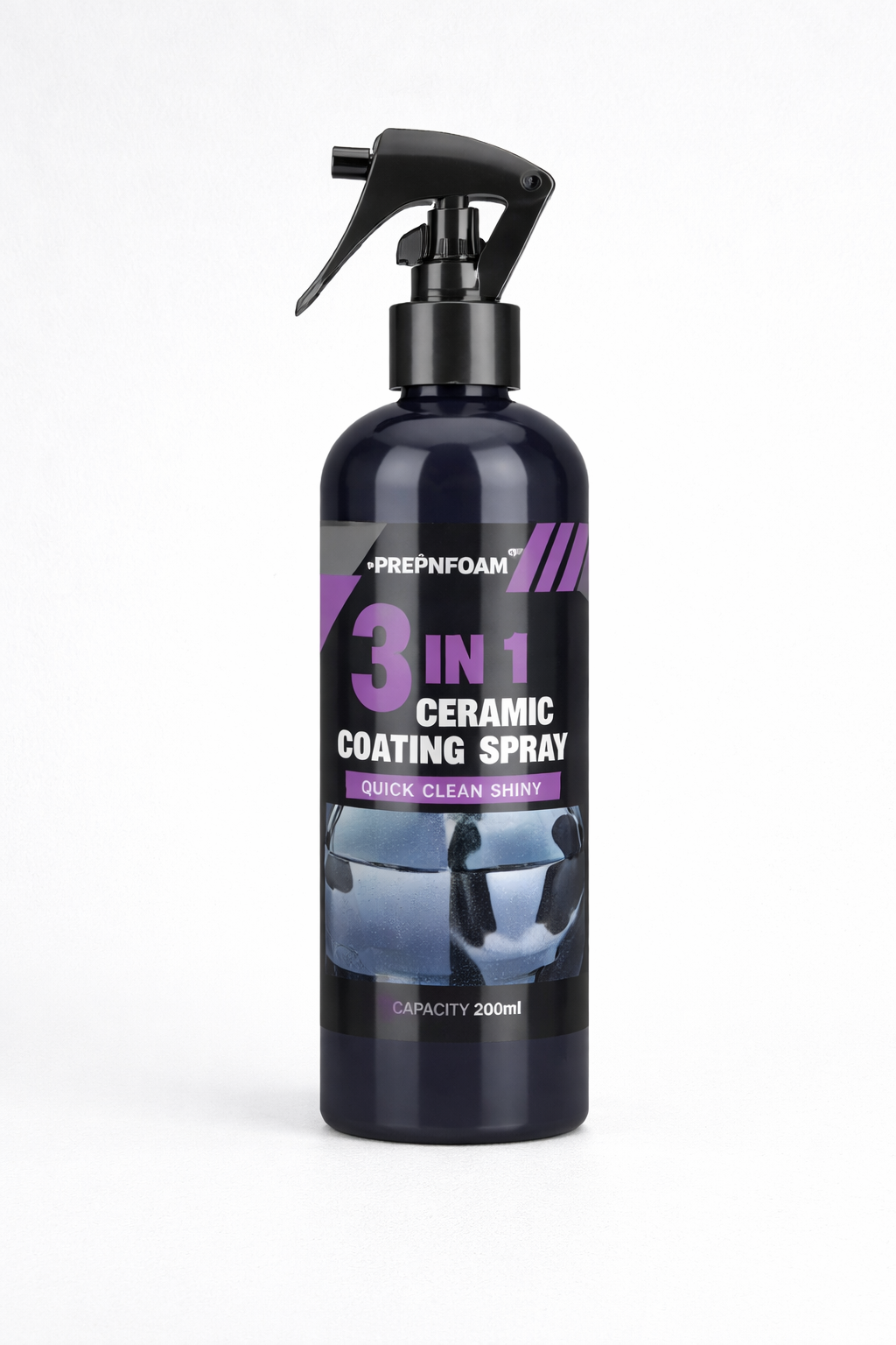 Solutie protecție Hidrofobă Instantă – Luciu și Scut Ceramic 3-în-1