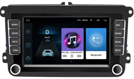 7” Android Autoradio 2 Din Car Radio Auto GPS WIFI FM